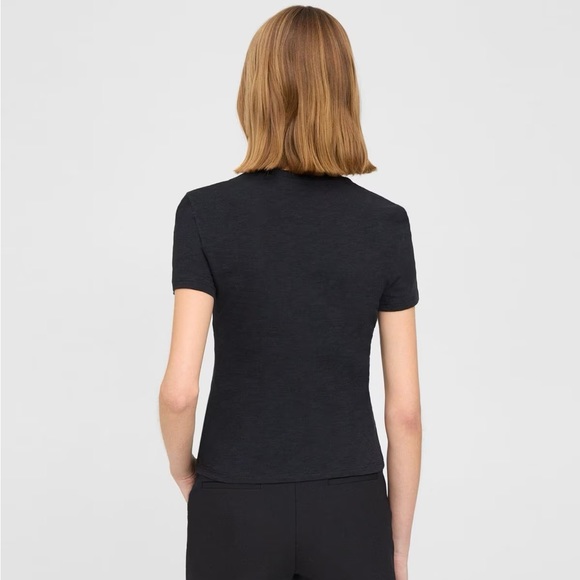 Theory Tiny Tee 2 Black XS - Picture 3 of 9